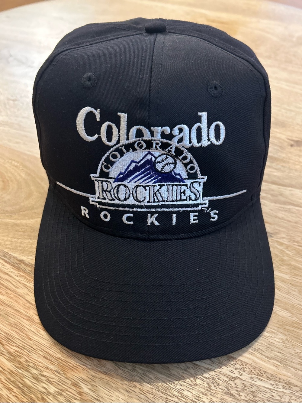 Vintage Colorado Rockies twins snapback
